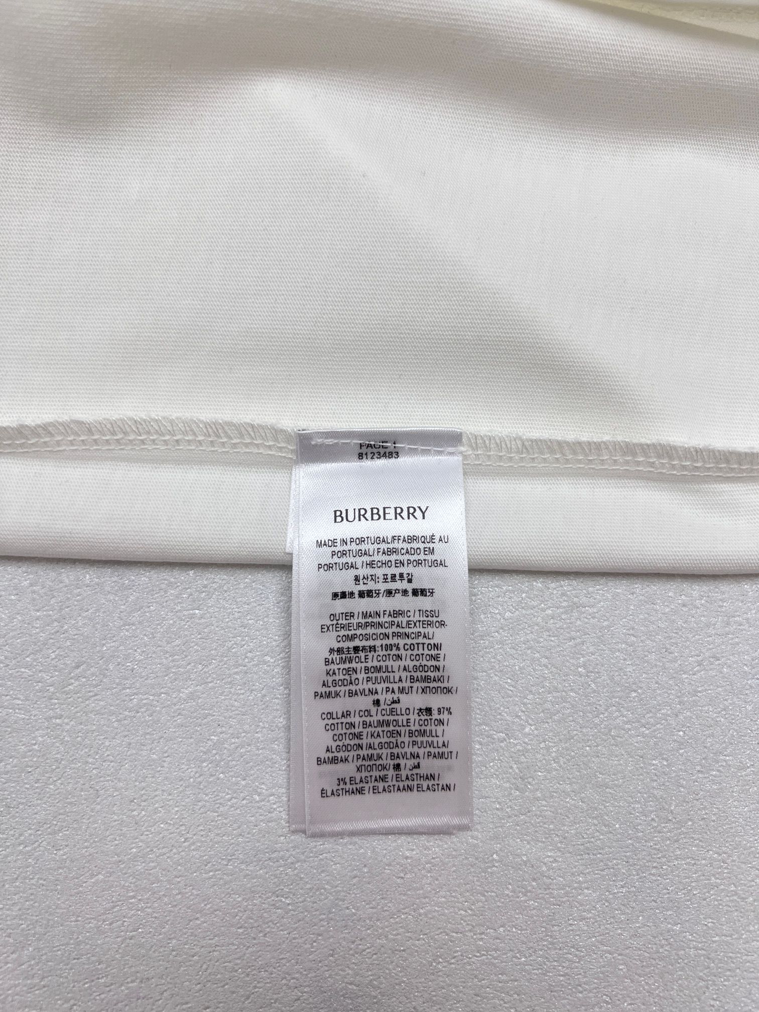 Burberry BBR巴宝莉沙滩躺椅T恤短袖