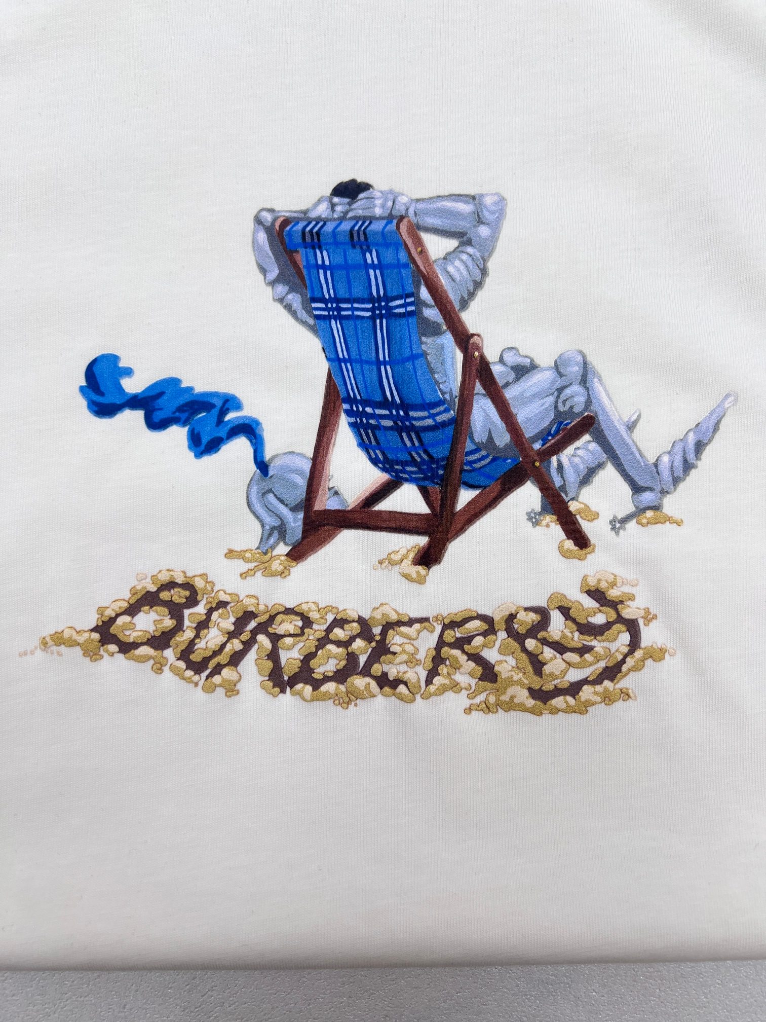 Burberry BBR巴宝莉沙滩躺椅T恤短袖