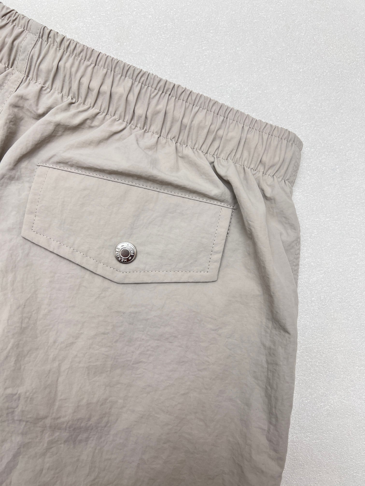 Hermès Hermes爱马仕湿变工艺沙滩抽绳短裤