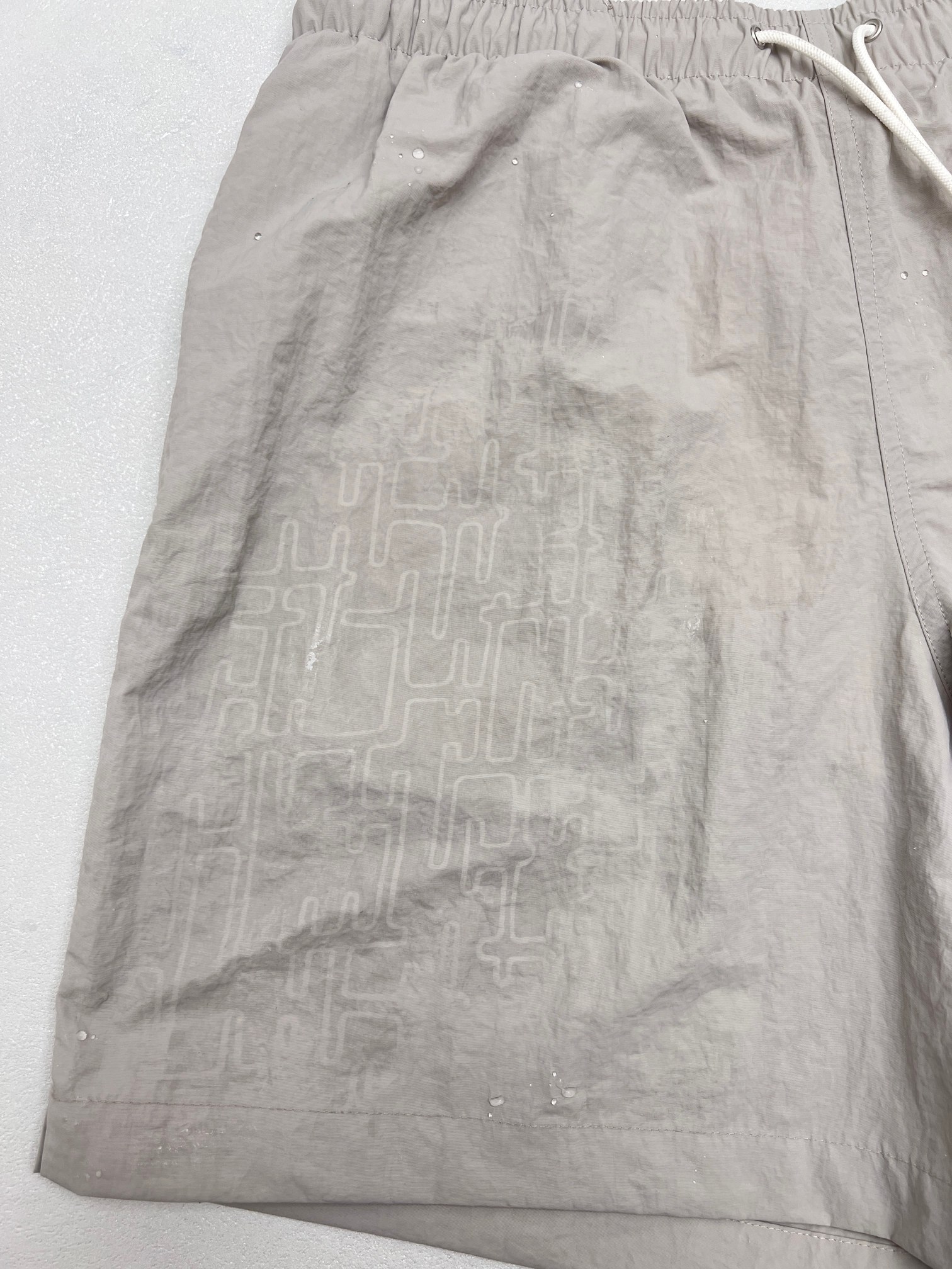 Hermès Hermes爱马仕湿变工艺沙滩抽绳短裤
