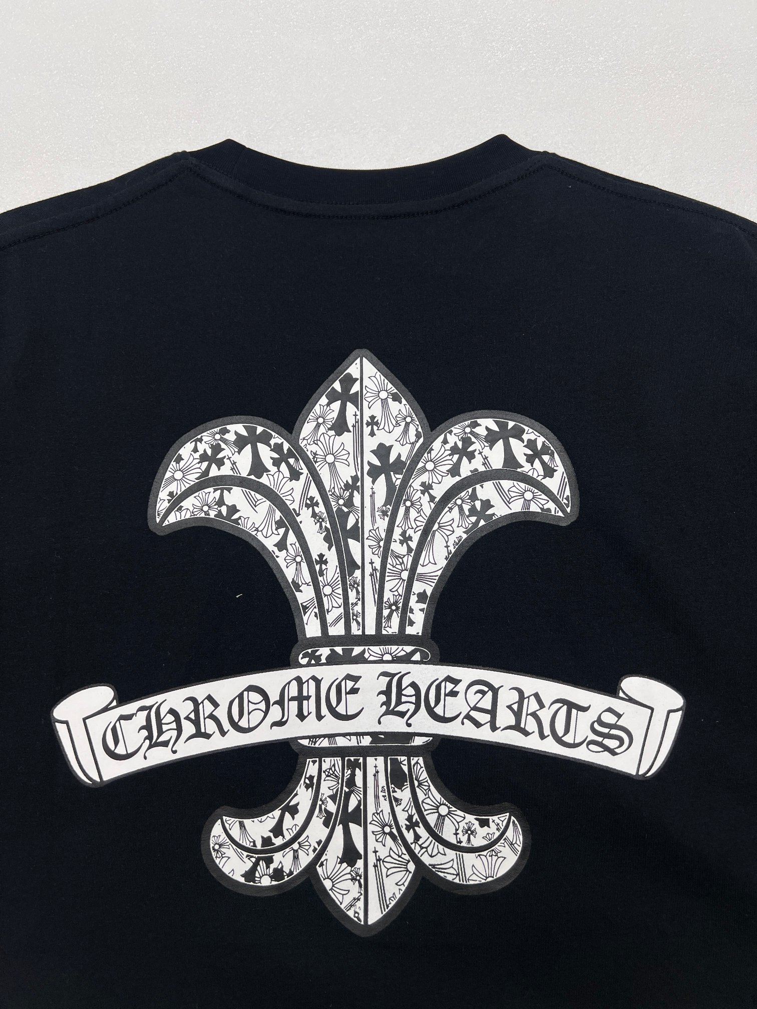 Chrome Hearts Chrome Hearts克罗心标志印花T恤短袖