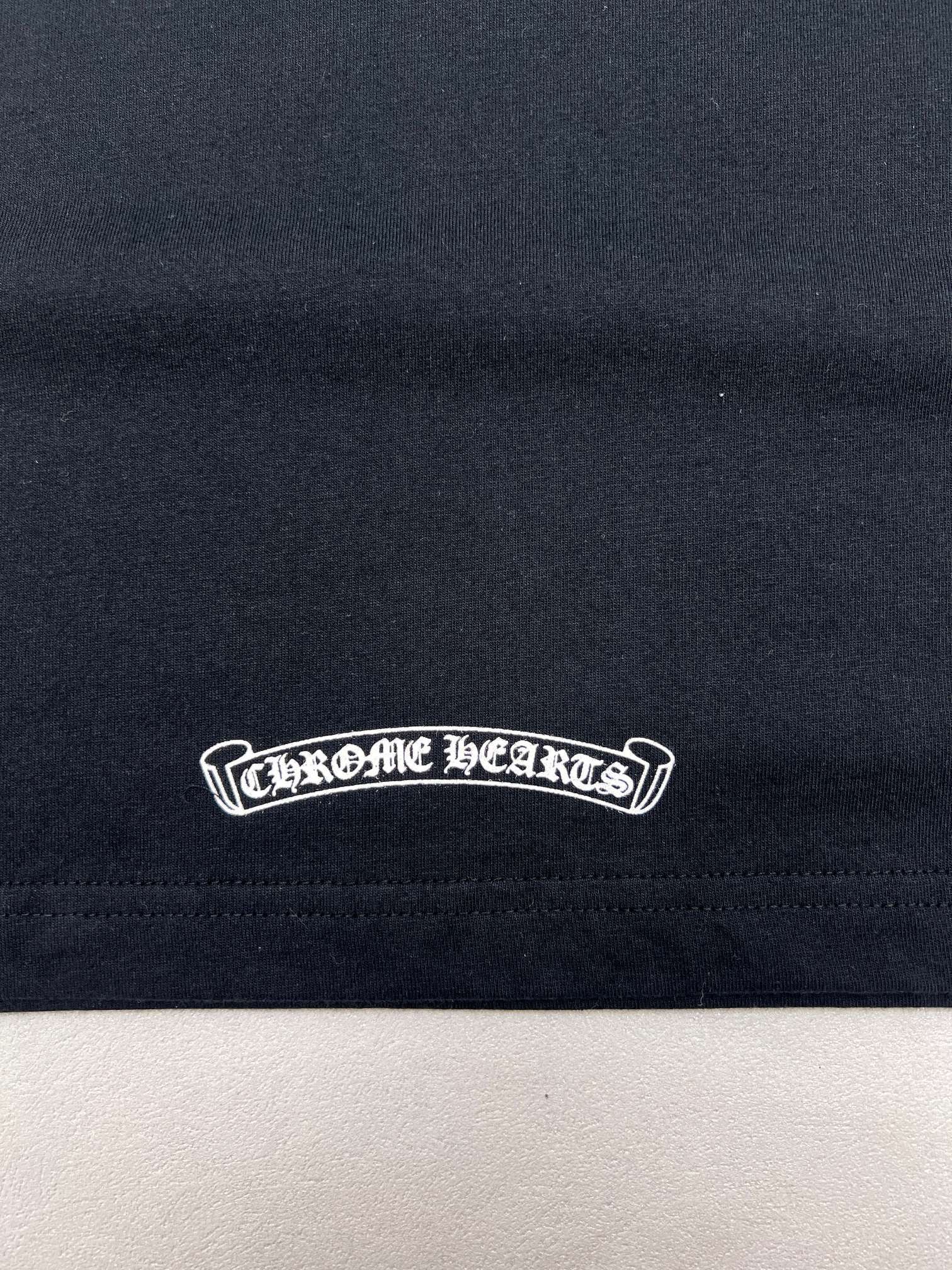 Chrome Hearts Chrome Hearts克罗心标志印花T恤短袖