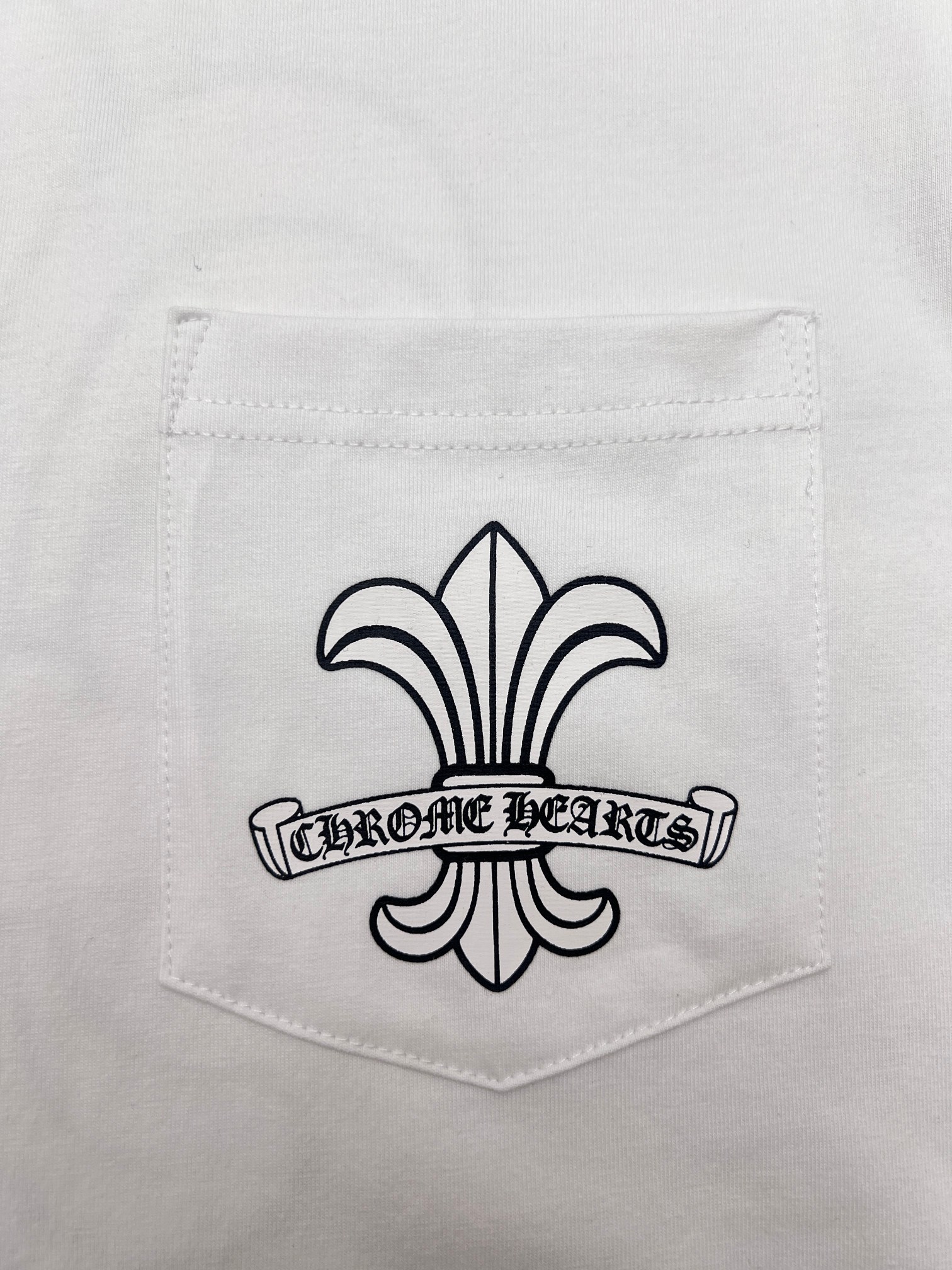Chrome Hearts Chrome Hearts克罗心标志印花T恤短袖