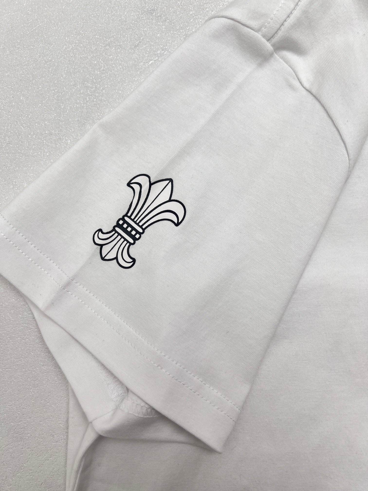 Chrome Hearts Chrome Hearts克罗心标志印花T恤短袖