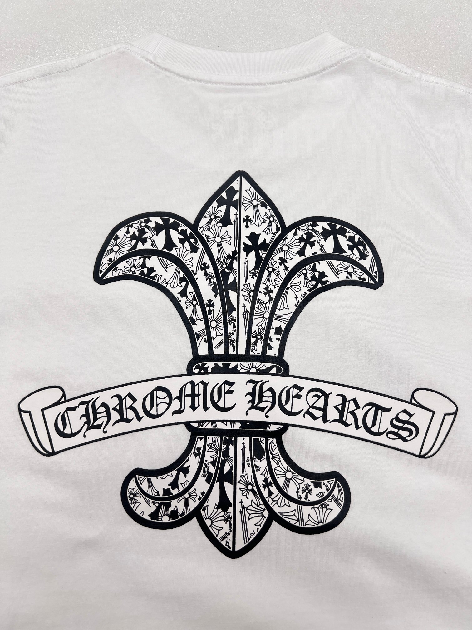 Chrome Hearts Chrome Hearts克罗心标志印花T恤短袖