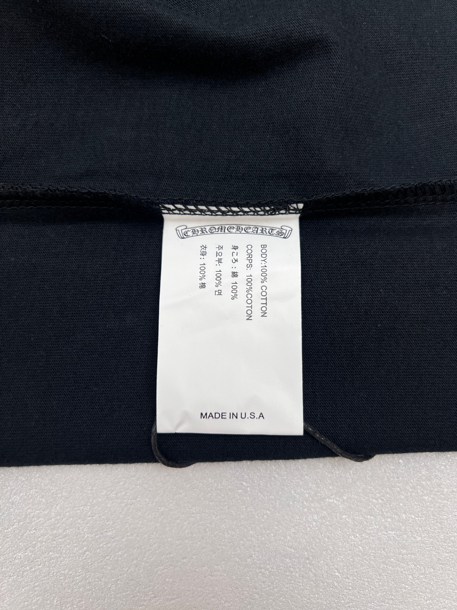 Chrome Hearts Chrome Hearts克罗心联名大嘴巴印花T恤短袖
