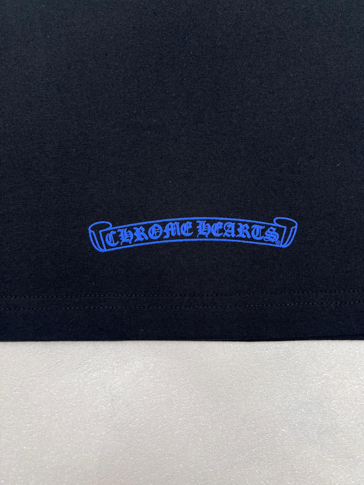 Chrome Hearts Chrome Hearts克罗心联名大嘴巴印花T恤短袖