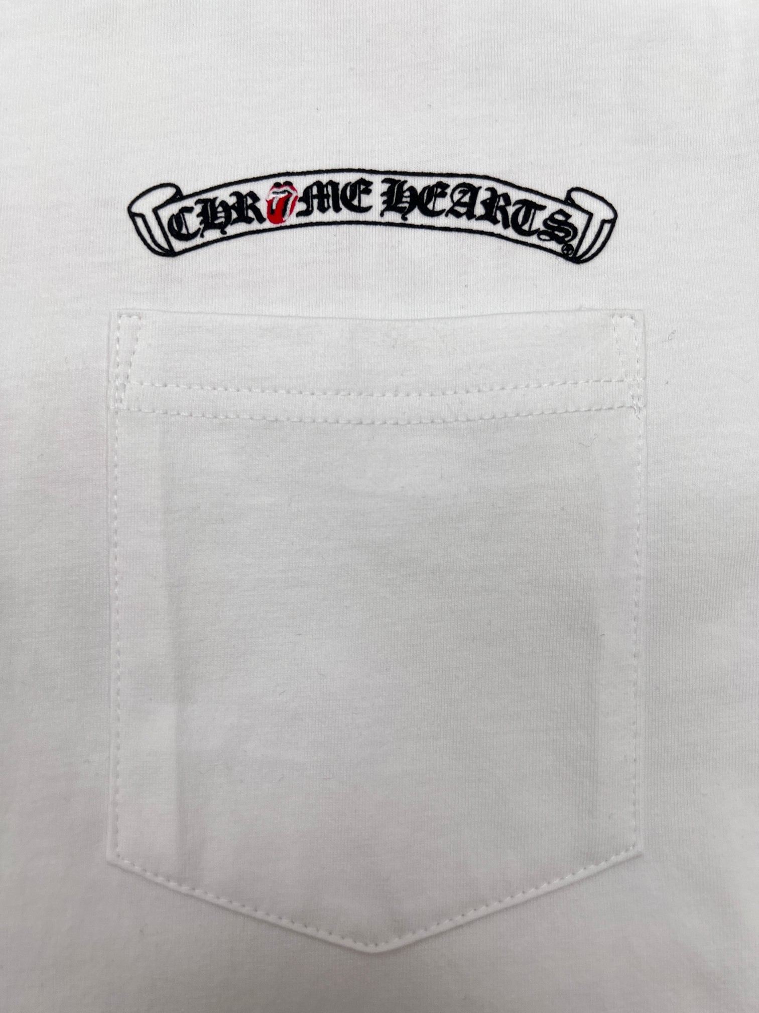 Chrome Hearts Chrome Hearts克罗心联名大嘴巴印花T恤短袖