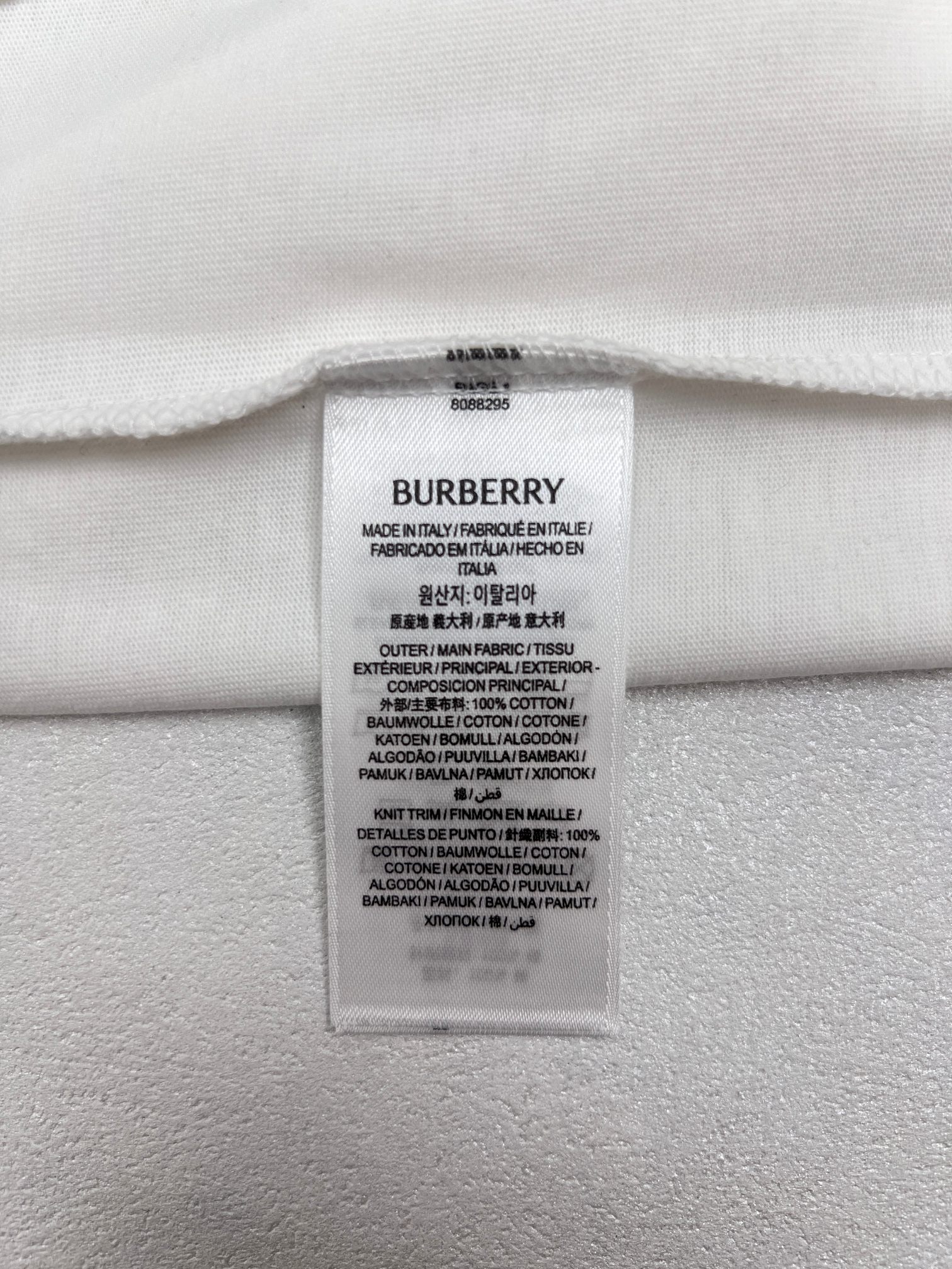 Burberry BBR巴宝莉马术骑士印花T恤短袖