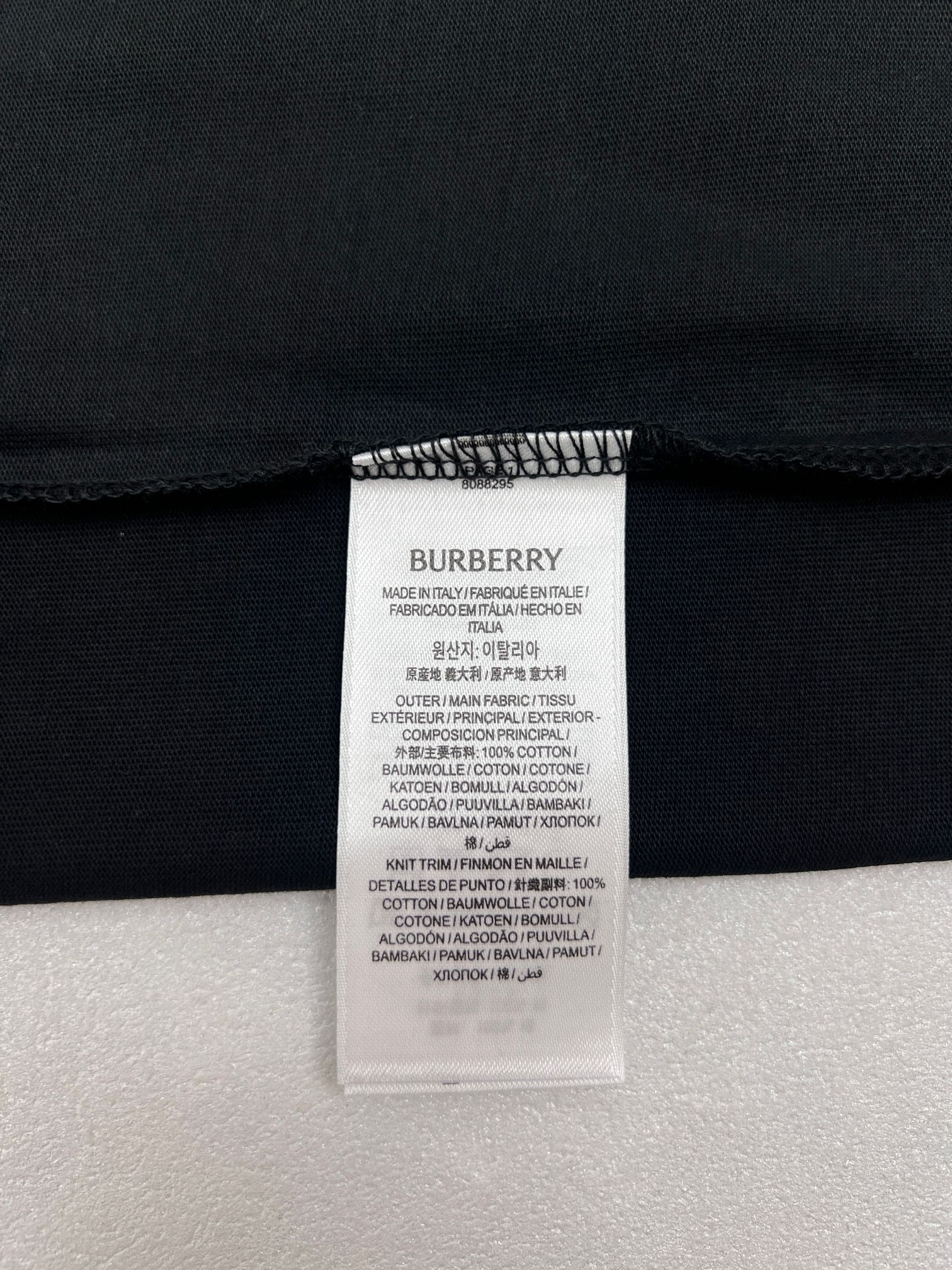 Burberry BBR巴宝莉字母马术骑士印花T恤短袖
