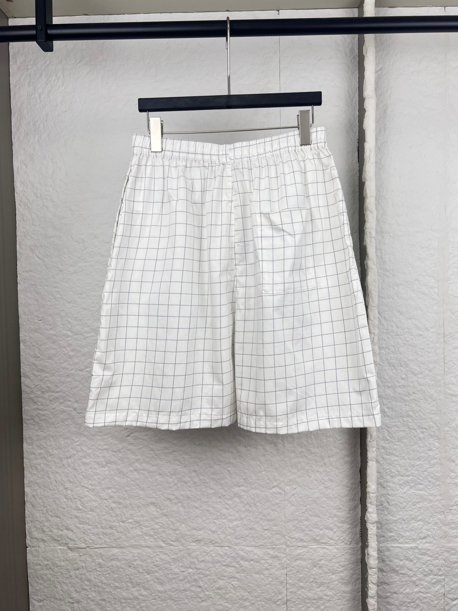 Acne Studios Acne Studios格子印花抽绳短裤