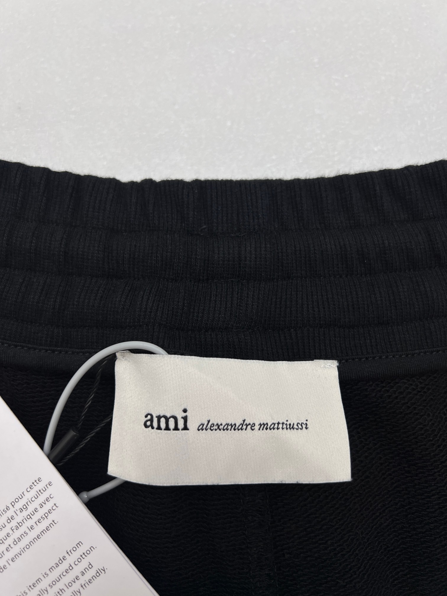 Ami Paris Ami爱心刺绣抽绳短裤