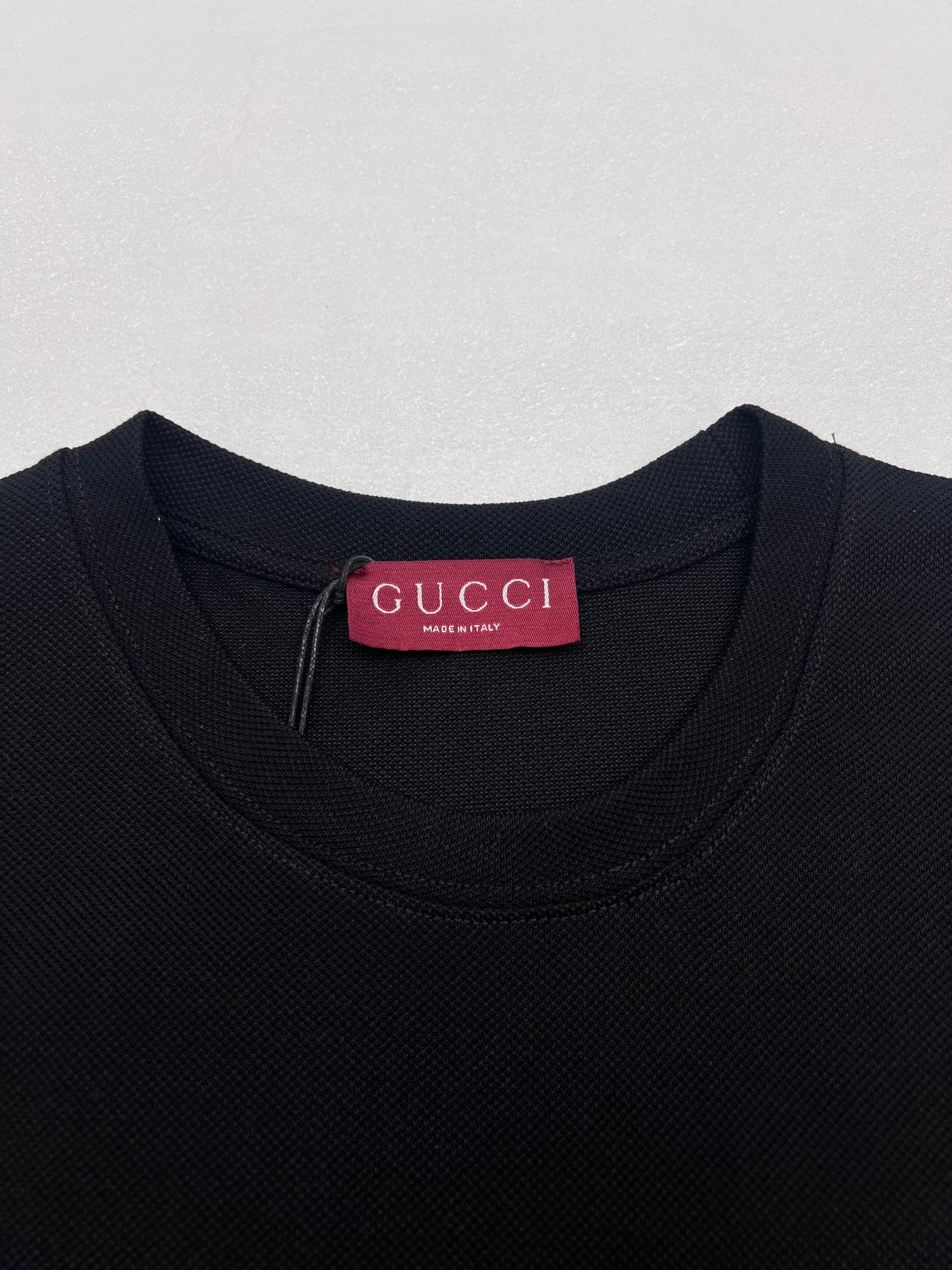Gucci Gucci古驰马衔扣珠地T恤短袖