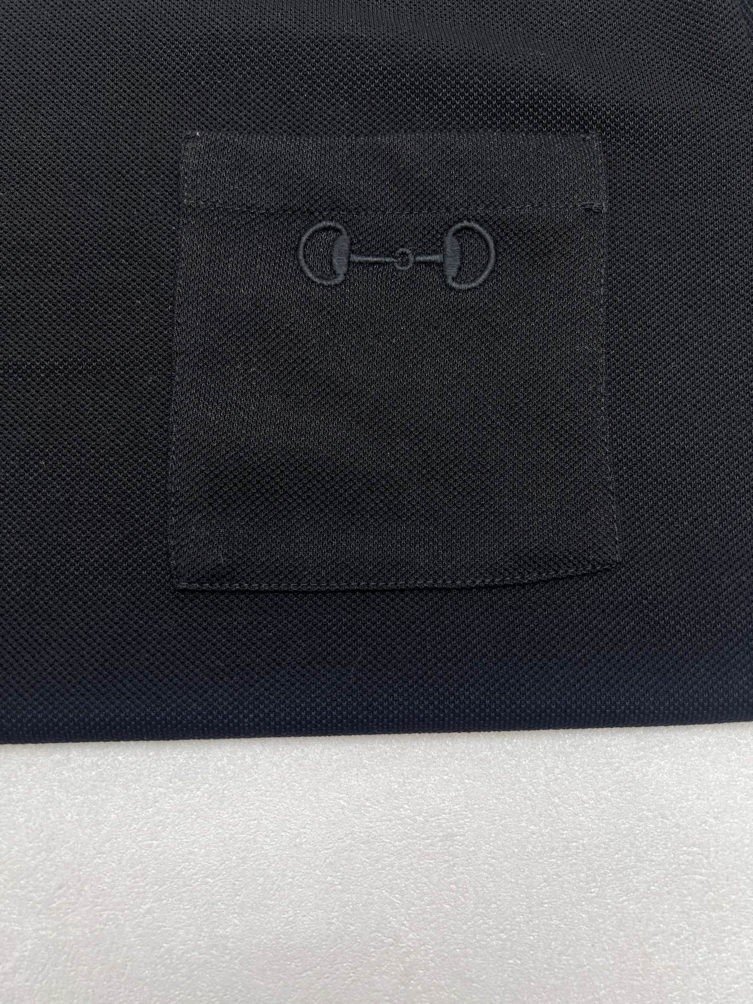 Gucci Gucci古驰马衔扣珠地T恤短袖