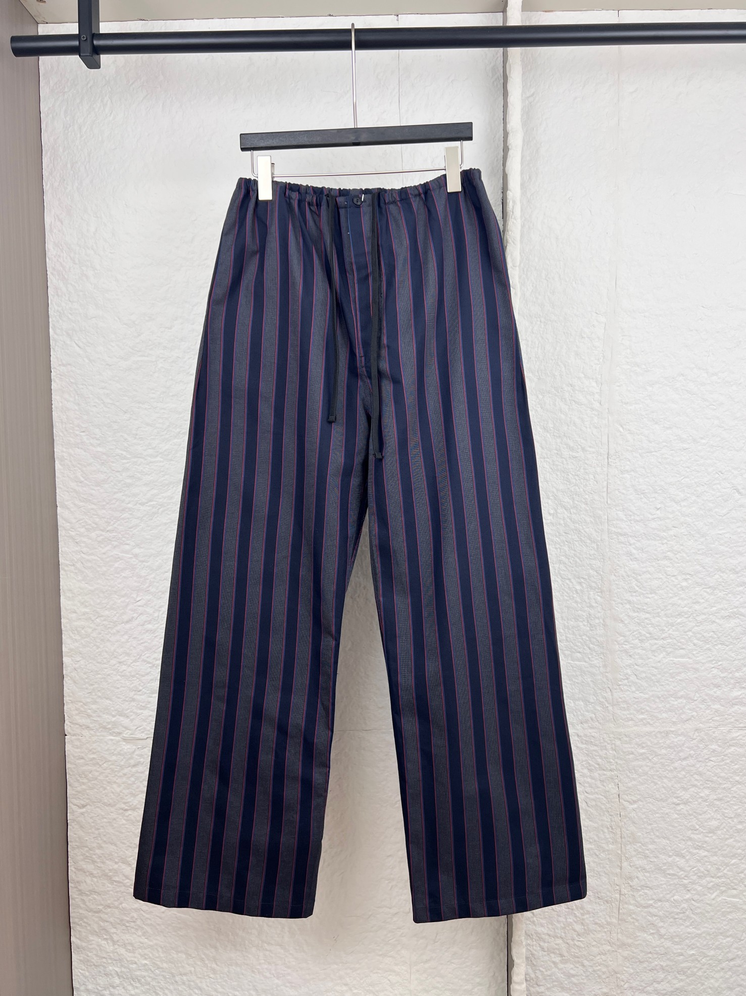 Maison Margiela MM6马吉拉条纹口袋松紧腰休闲裤