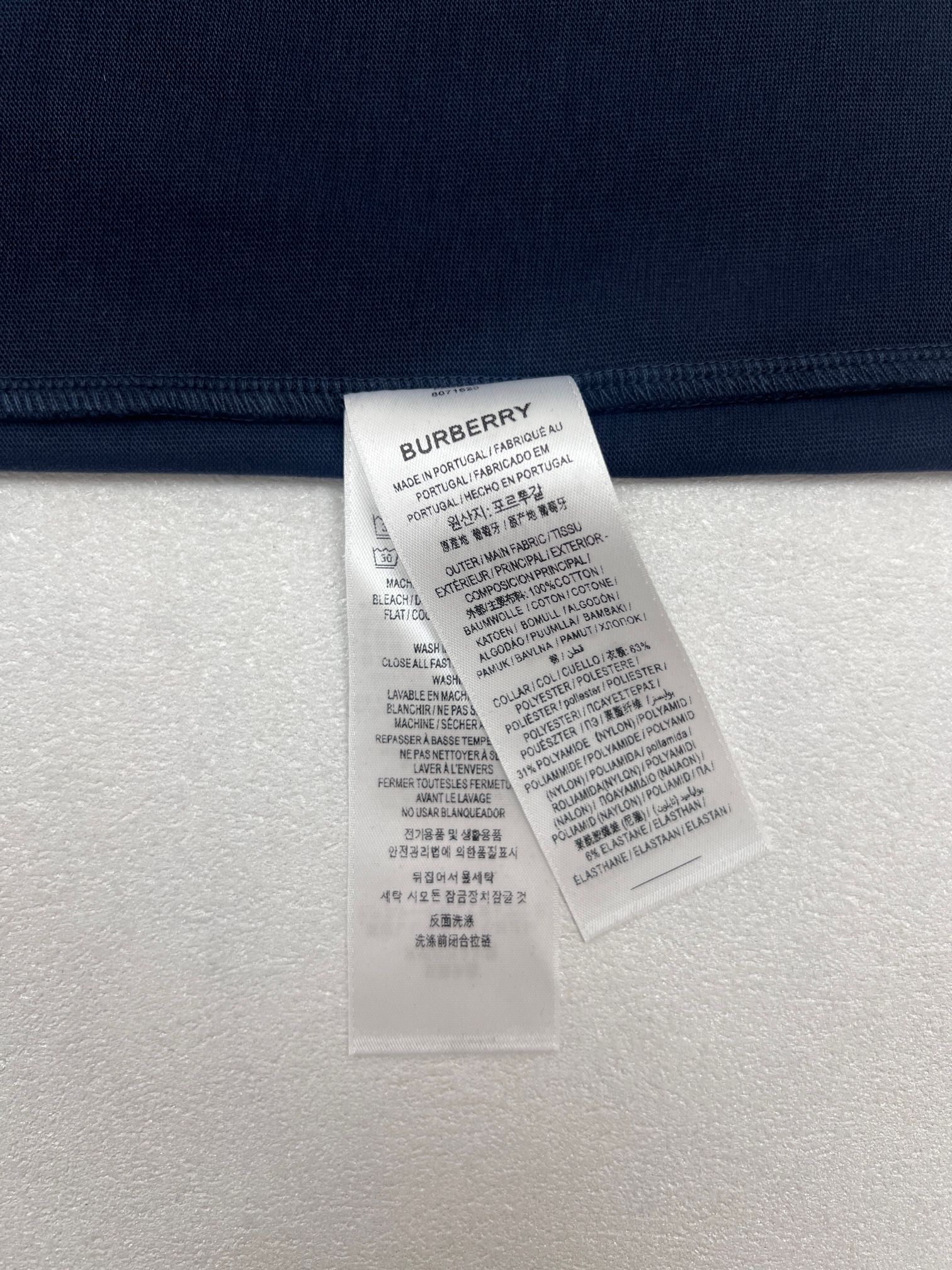 Burberry BBR巴宝莉旗帜战马刺绣T恤短袖