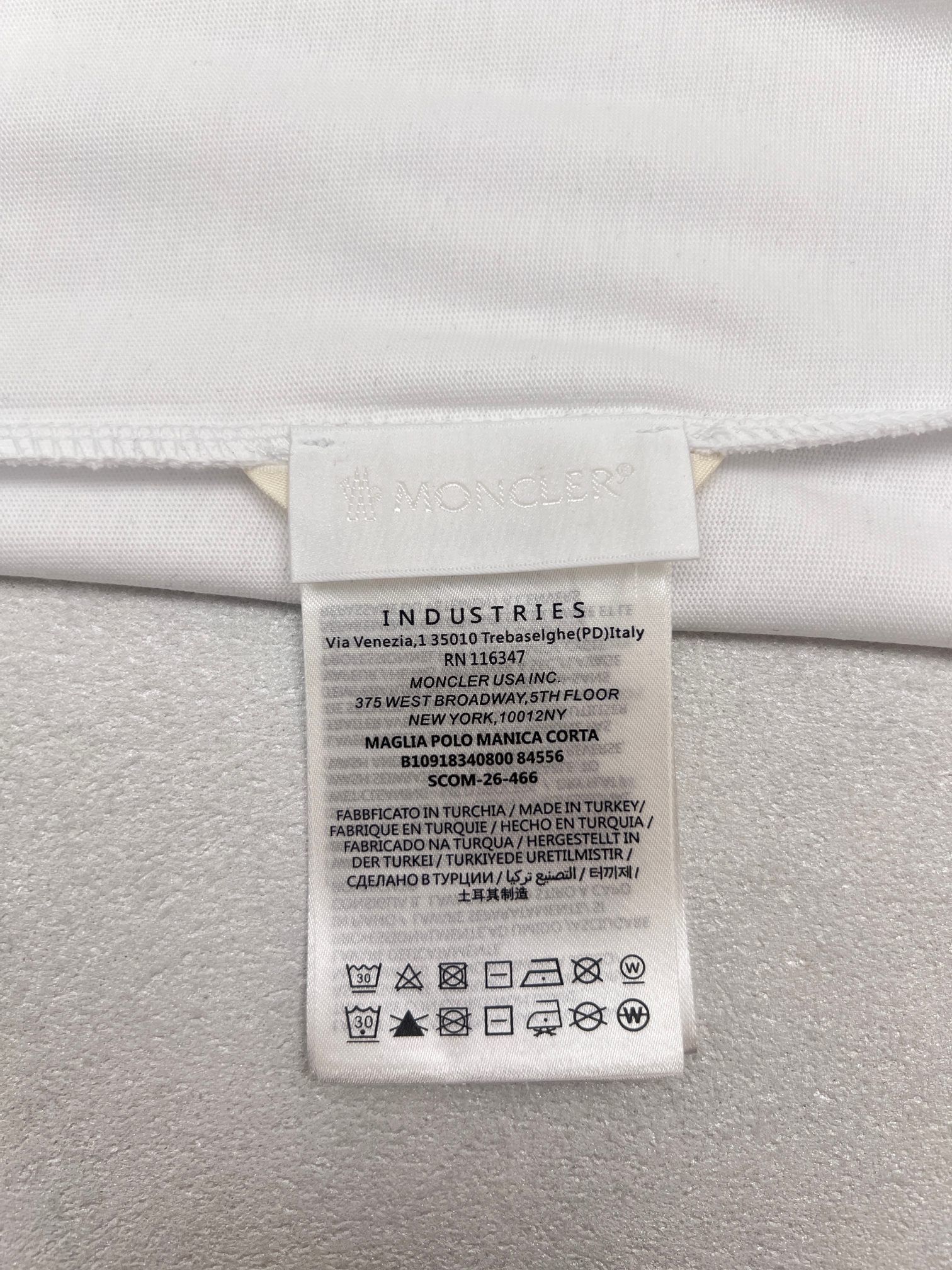 Moncler Moncler蒙口Space MonDuck系列印花T恤短袖