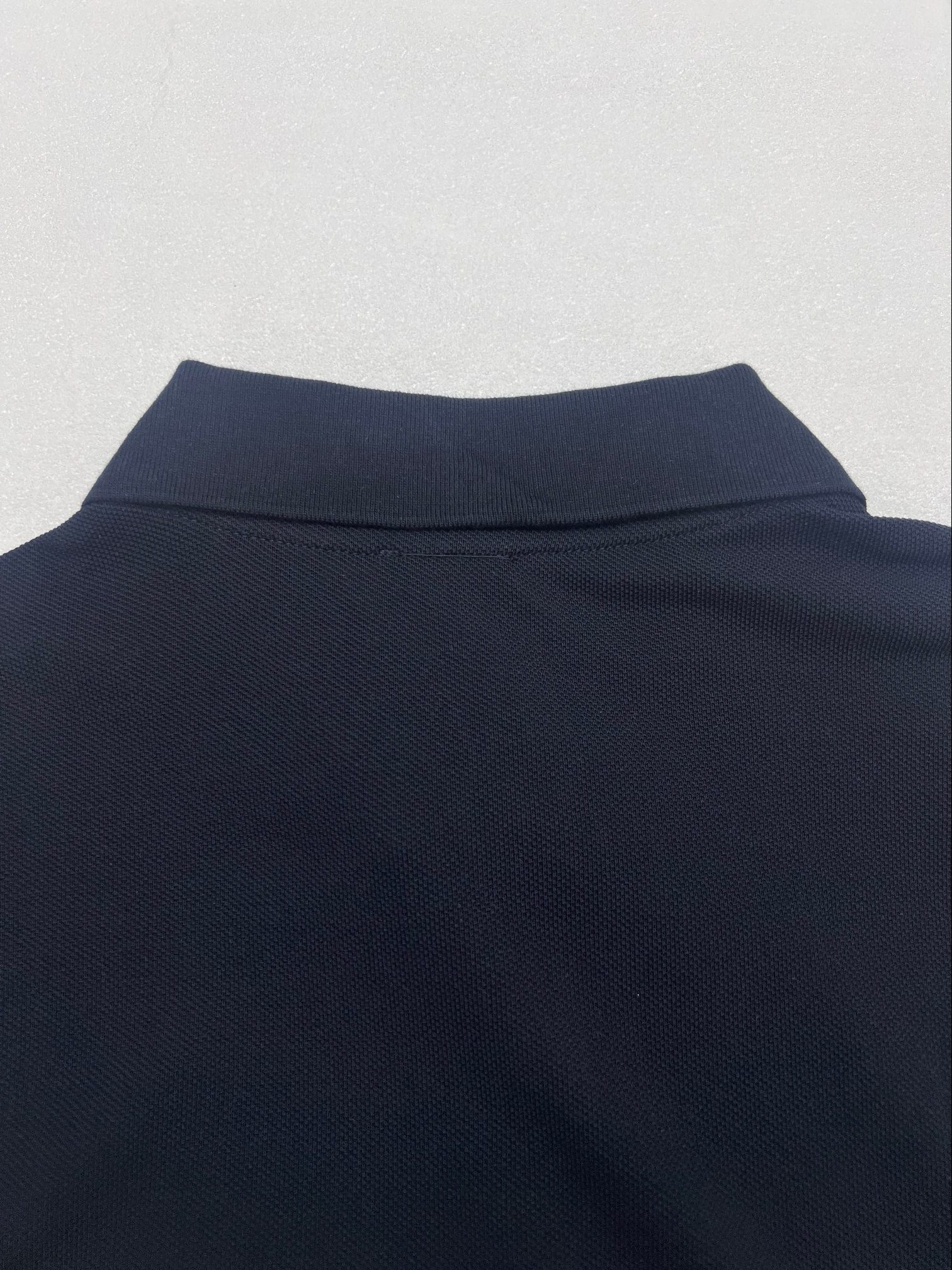 Moncler Moncler蒙口尼龙拼接袖标拉链polo衫