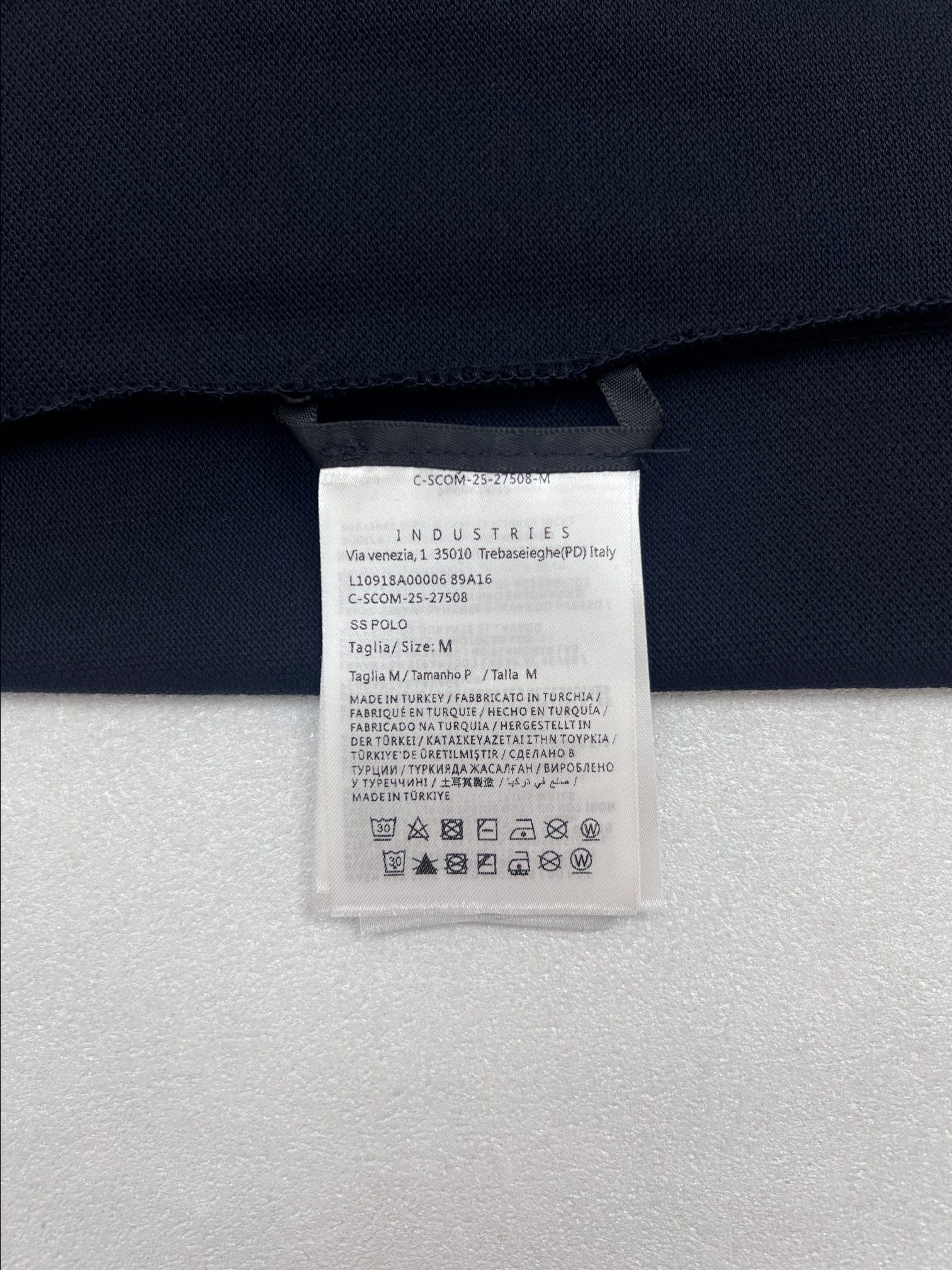 Moncler Moncler蒙口尼龙拼接袖标拉链polo衫