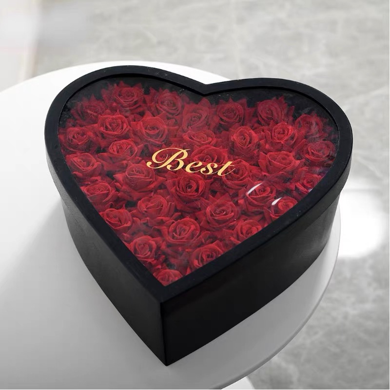 Valentine heart gift box