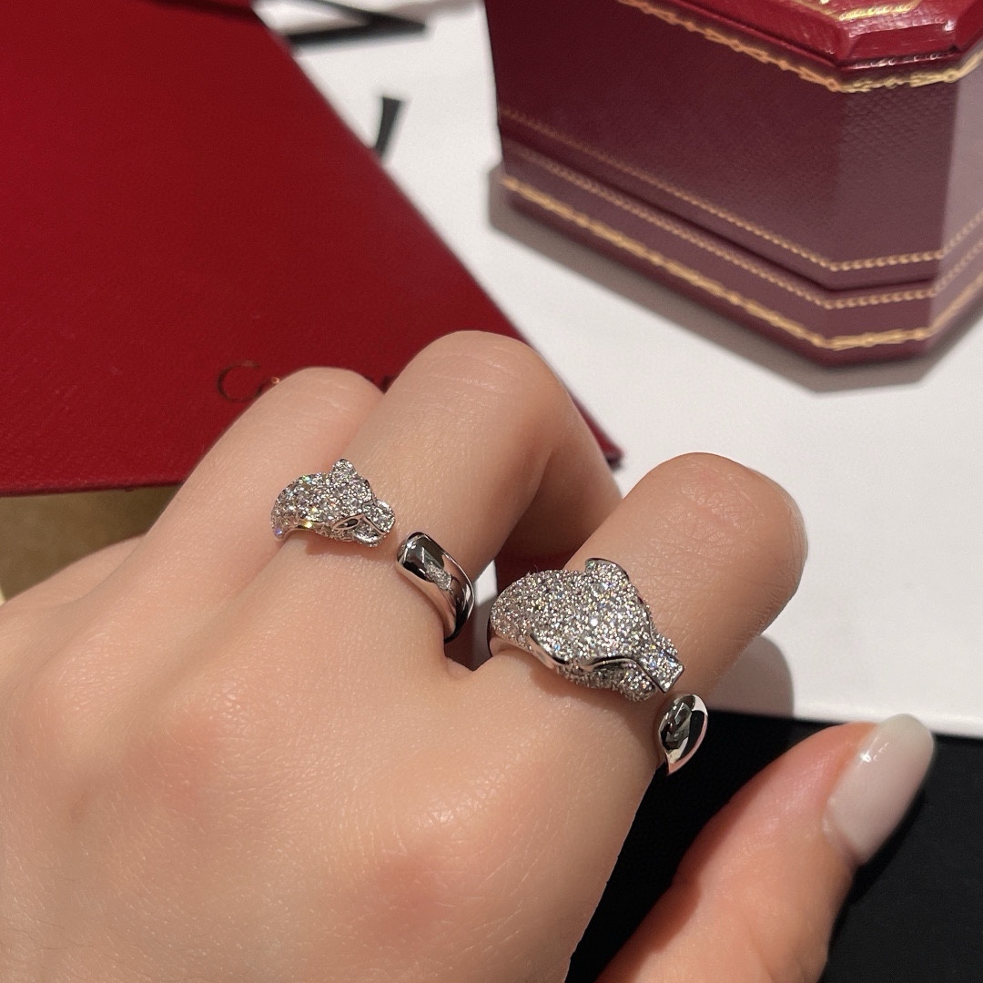 NO:631282,Leopard head leopard wide and thin version, year-end limited time special, wide version ring 88260, thin version 88240, buy and earn, ring, high-end Cartier jewelry19860909豹子头豹子 寬细版 ,年终限时特惠,宽版戒指88260,细版88240,买到赚到,,ring,卡迪亚高端饰品,Jewelry