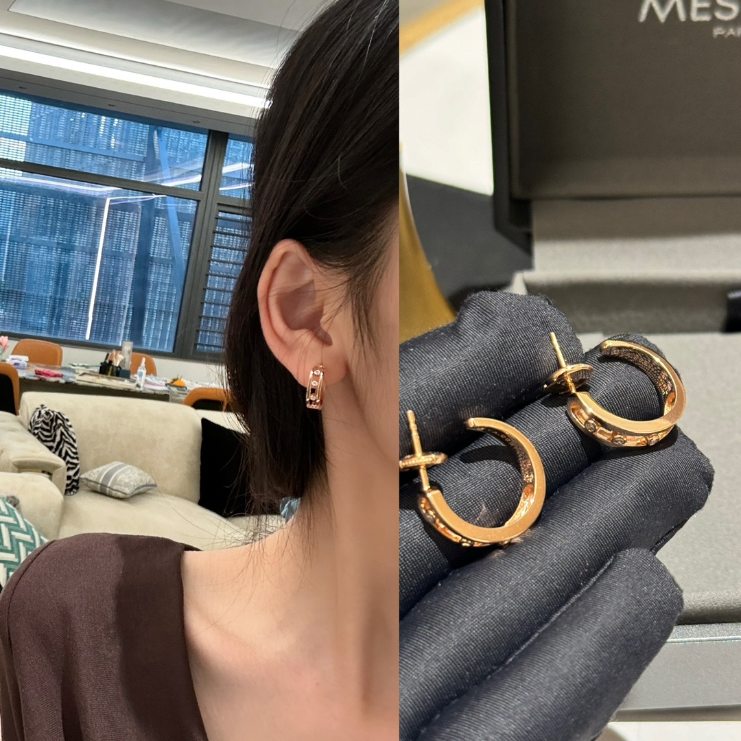 Messika Jewelry Earring Set With Diamonds