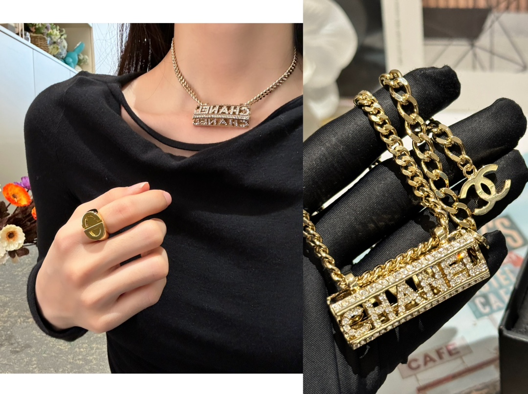 Chanel Jewelry Necklaces & Pendants Fake Cheap best online