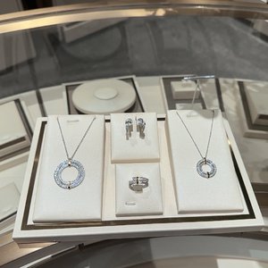 Tiffany&Co. Jewelry Earring Necklaces & Pendants Ring- Gold Platinum White Yellow Set With Diamonds Edge