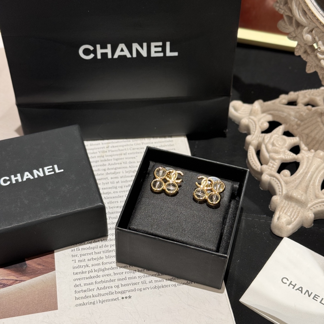 Chanel Joyas Pendiente Sitio web de alta calidad