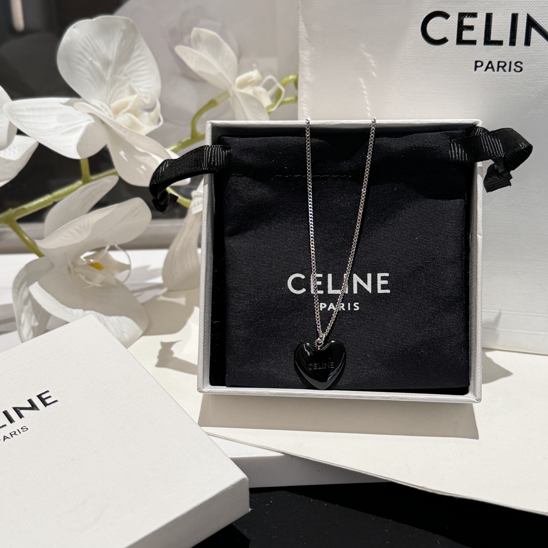 Dónde comprar la mejor réplica
 Celine Joyas Collar Comprar Negro Colección primavera – verano Casual