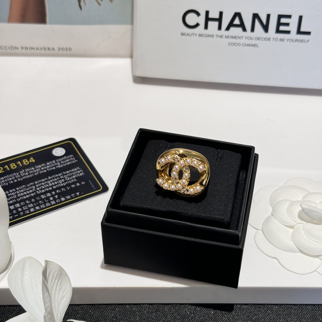 Chanel Joyas Anillo