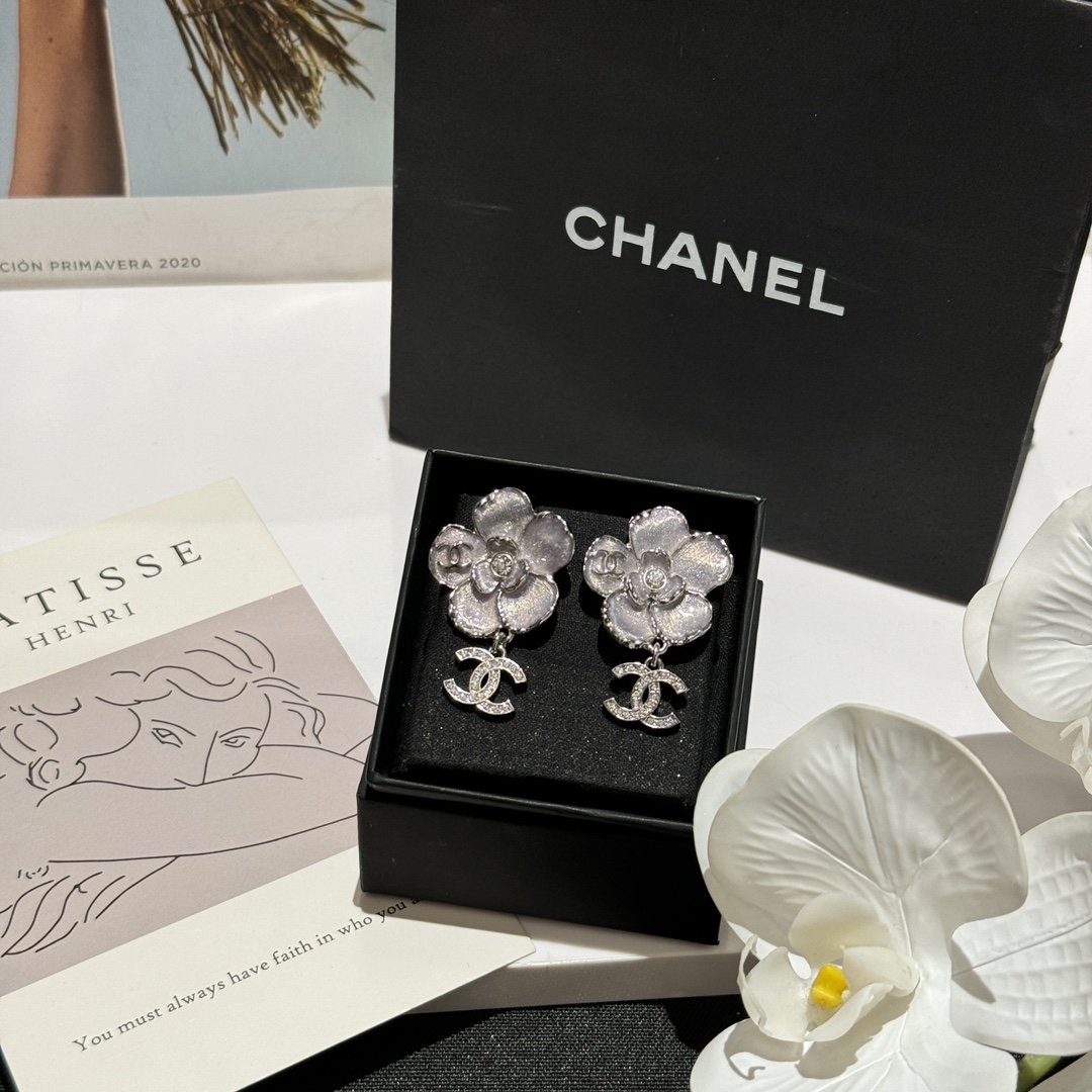 Chanel Joyas Pendiente 2024 réplica de ventas baratas al por mayor en línea
 Lila Morado