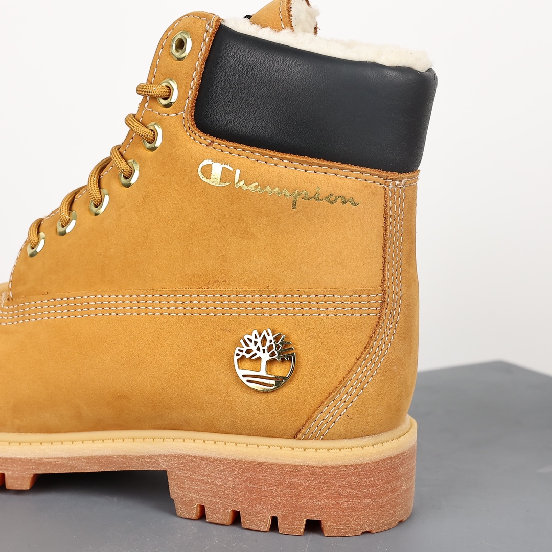 450 Timberland 添柏岚天伯伦 冠军加绒黑色联名