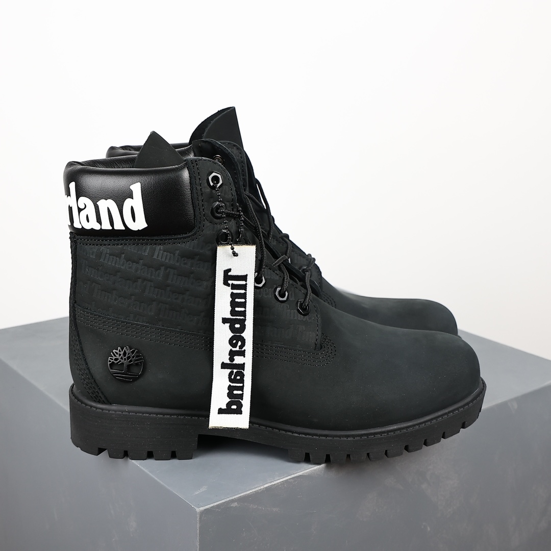 Timberland Timberland black logo embossed