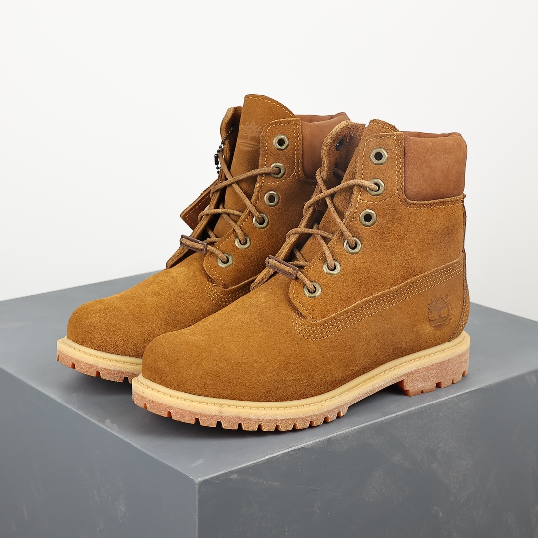 400 Timberland 添柏岚天伯伦 翻毛皮棕色