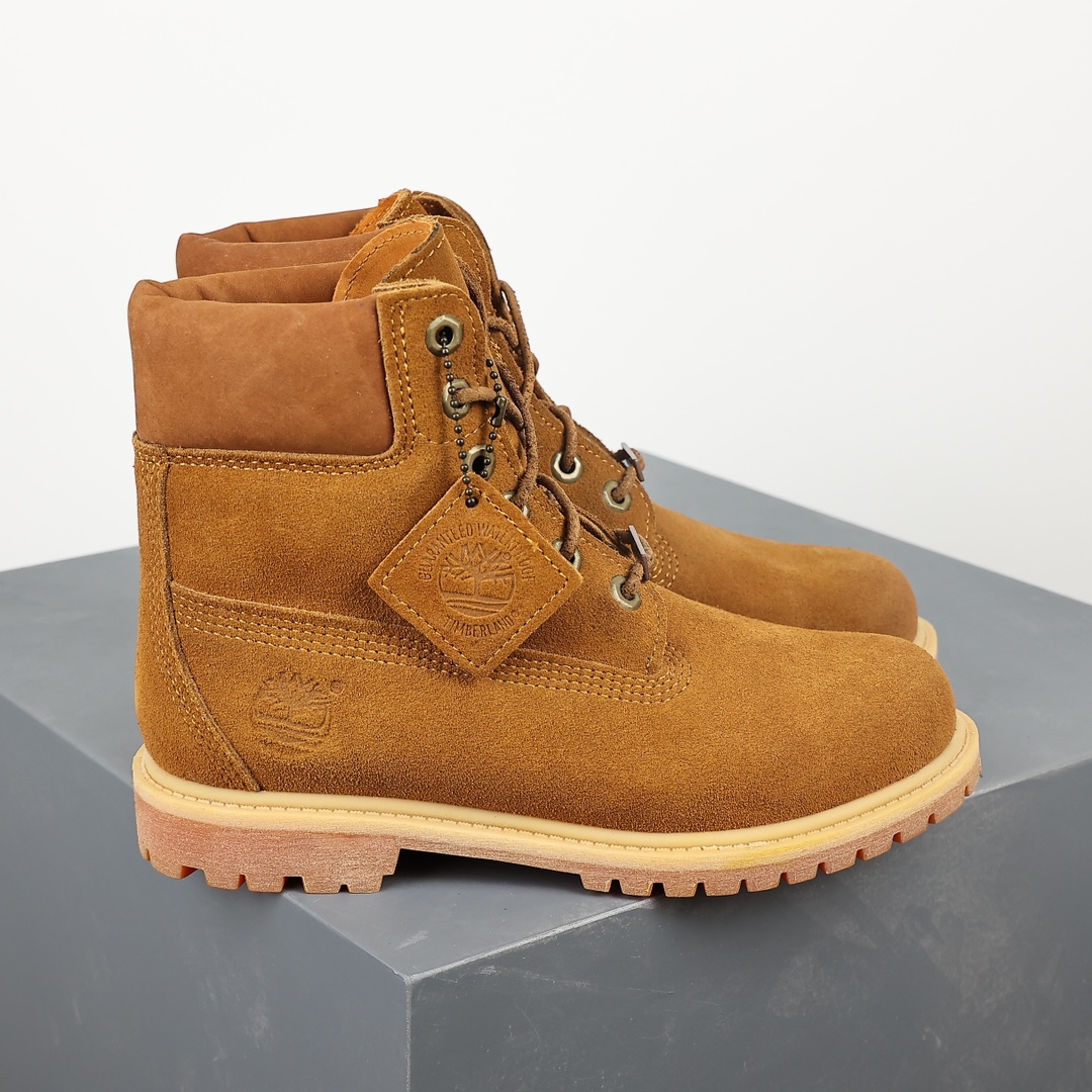 400 Timberland 添柏岚天伯伦 翻毛皮棕色