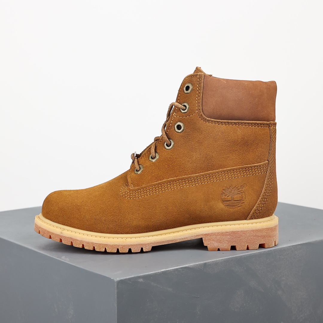 400 Timberland 添柏岚天伯伦 翻毛皮棕色