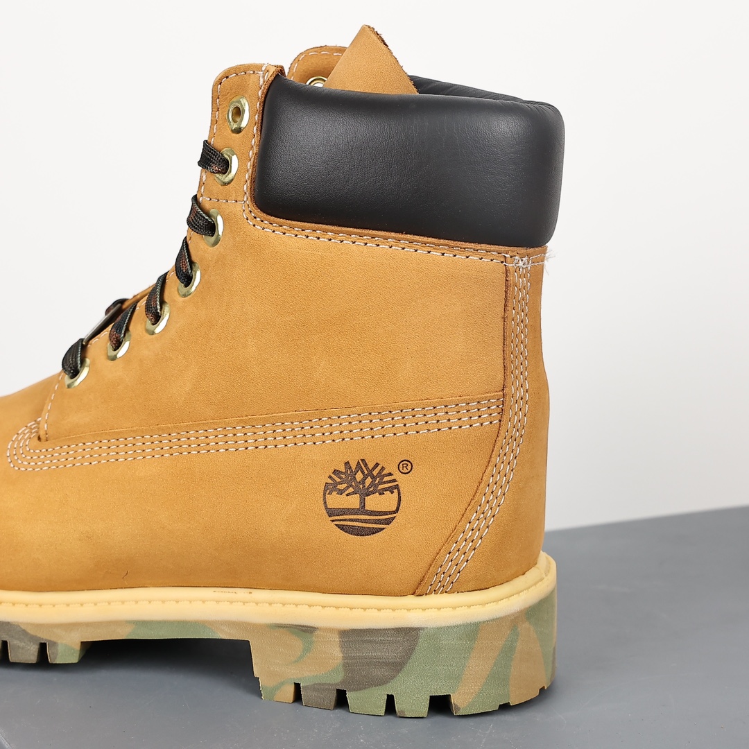 400 Timberland 添柏岚天伯伦 绿色迷彩底