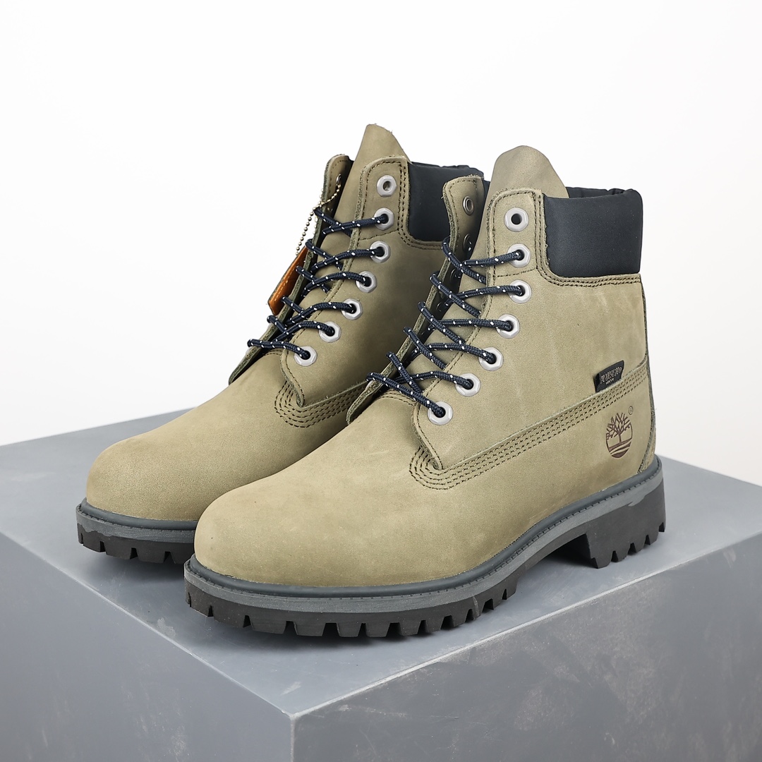 400 Timberland 添柏岚天伯伦 绿色格子