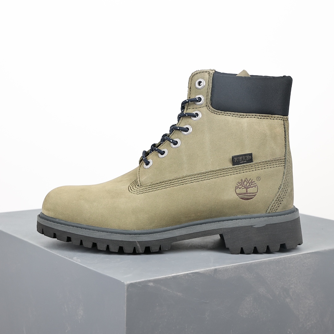 400 Timberland 添柏岚天伯伦 绿色格子