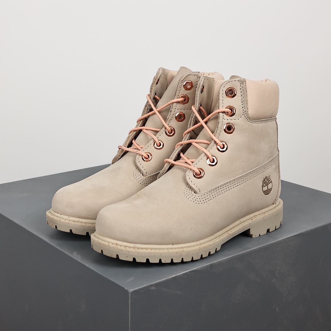 Timberland 添柏岚天伯伦 冰淇淋灰色高帮