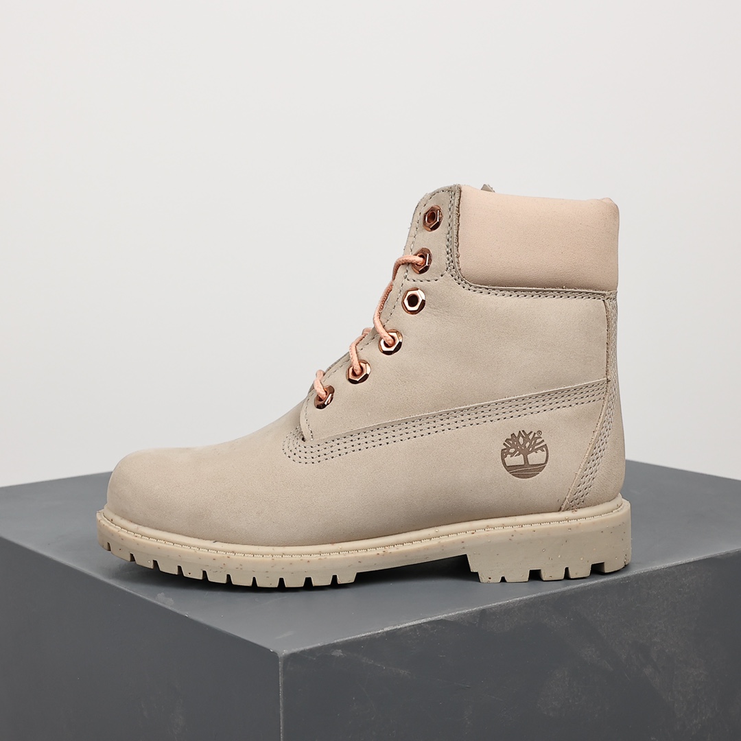 Timberland 添柏岚天伯伦 冰淇淋灰色高帮