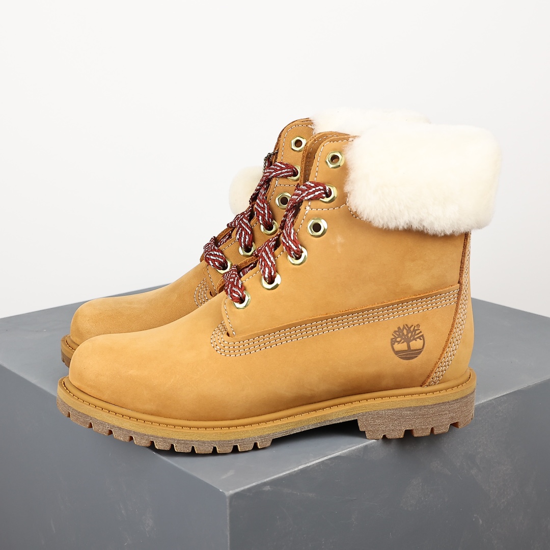 380 Timberland 添柏岚天伯伦 毛球黄色高帮