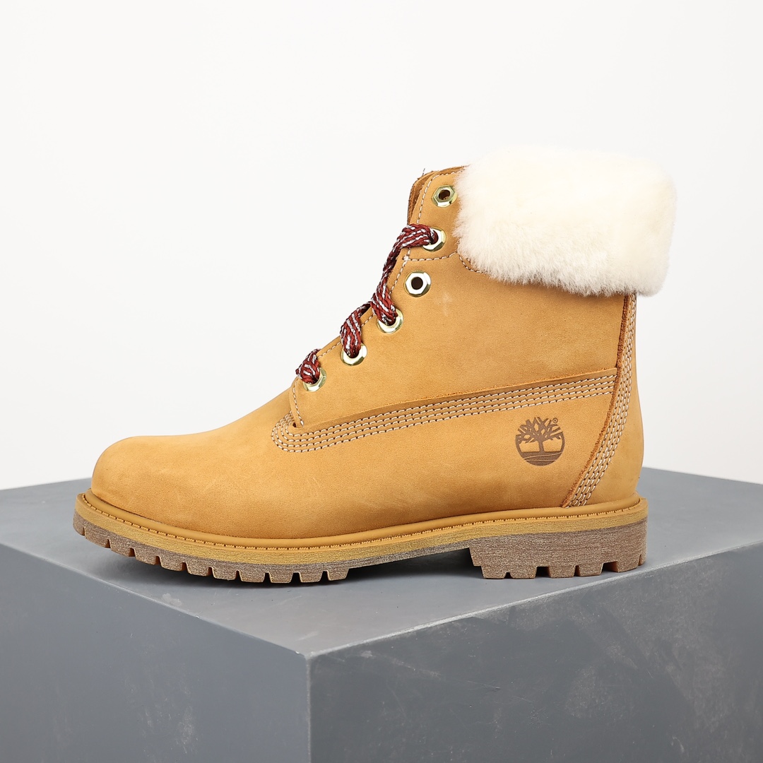 380 Timberland 添柏岚天伯伦 毛球黄色高帮