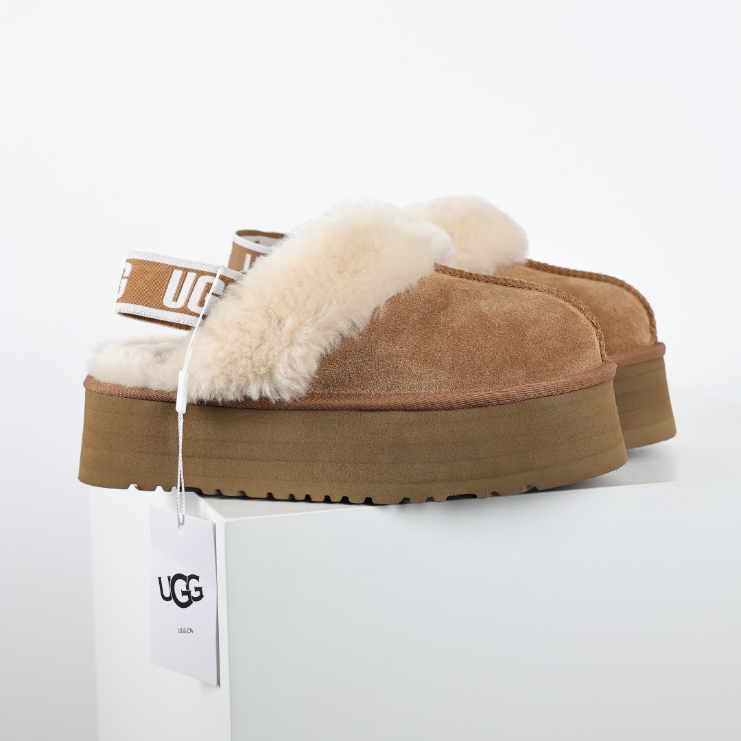 X1 全网最齐 ugg 100个配色 市面顶级版本 UGG 星拖拉带厚底 千颂伊同款 4cm厚底 雪地靴