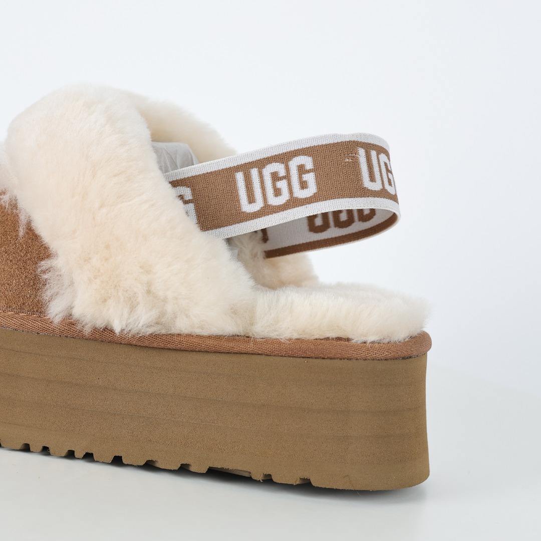 X1 全网最齐 ugg 100个配色 市面顶级版本 UGG 星拖拉带厚底 千颂伊同款 4cm厚底 雪地靴