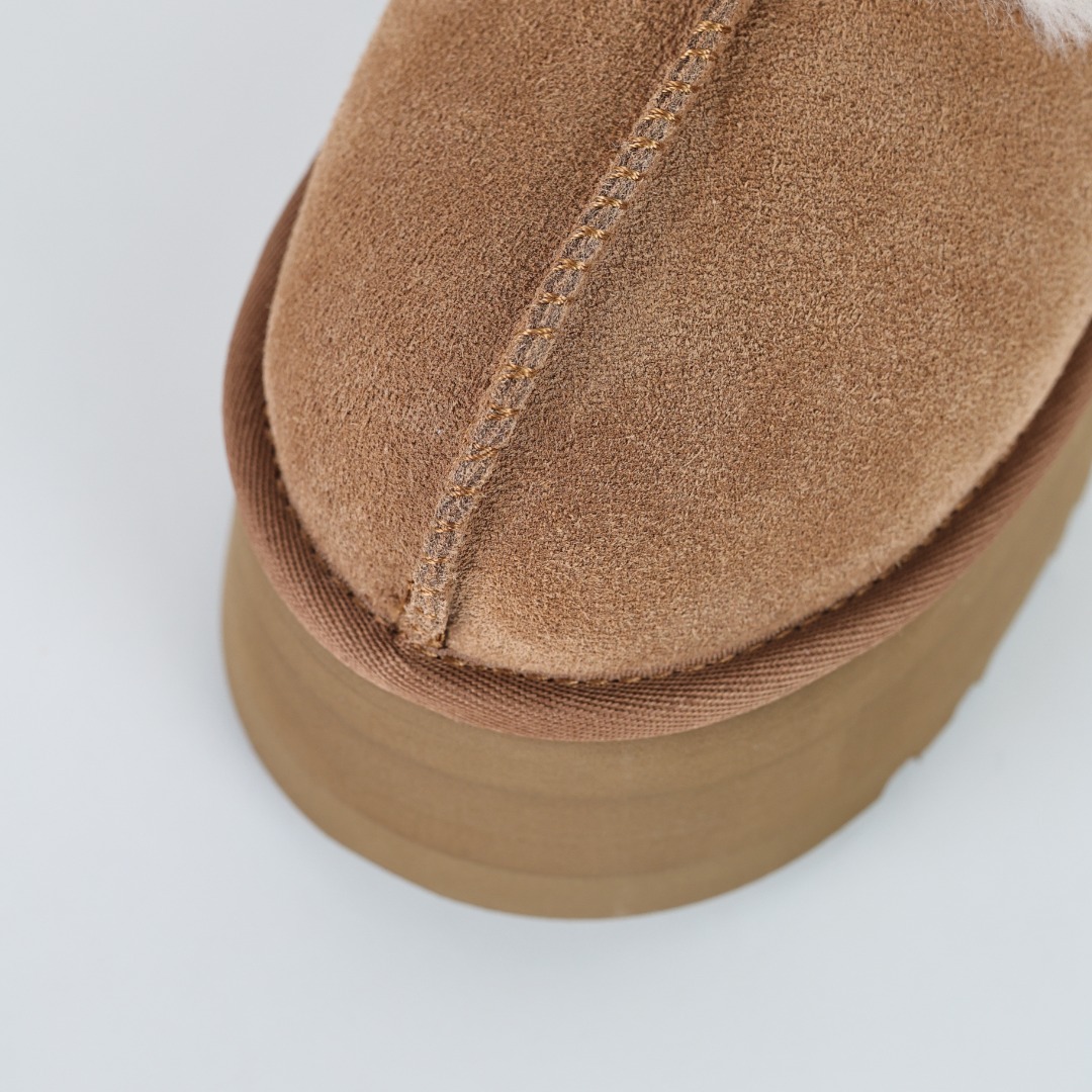X1 全网最齐 ugg 100个配色 市面顶级版本 UGG 星拖拉带厚底 千颂伊同款 4cm厚底 雪地靴