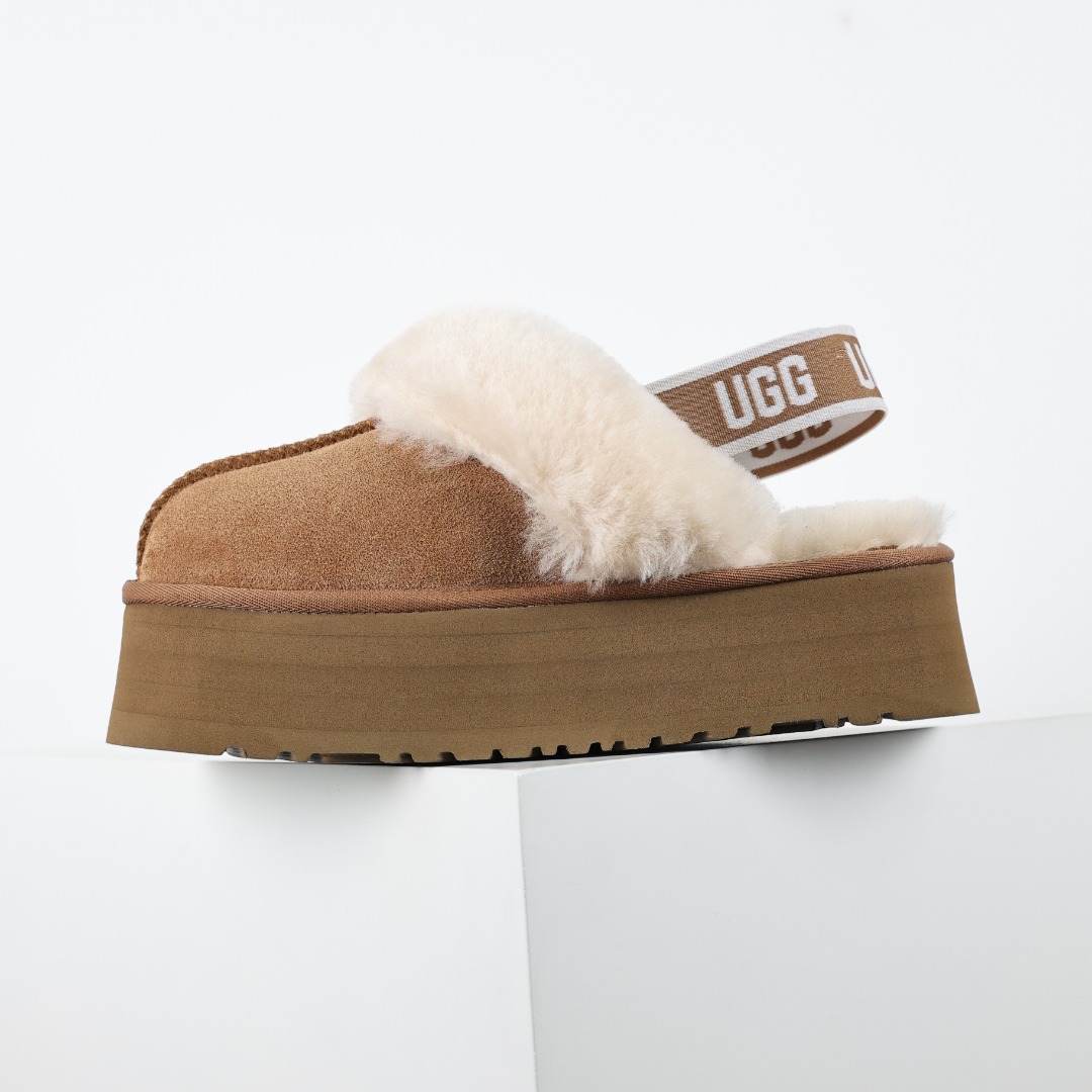 X1 全网最齐 ugg 100个配色 市面顶级版本 UGG 星拖拉带厚底 千颂伊同款 4cm厚底 雪地靴