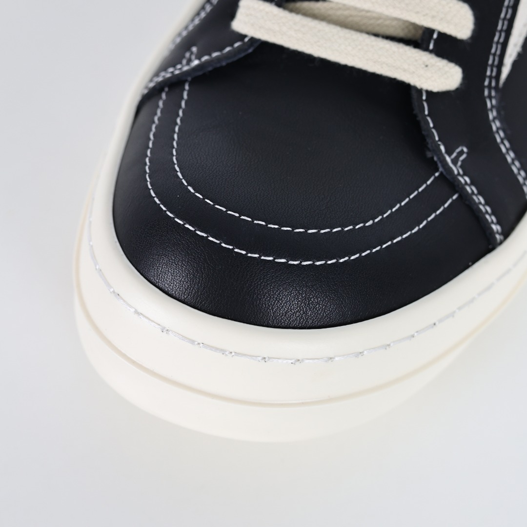 X1 RO欧文斯Rickowens 支线 drkshdw 配色黑白皮面