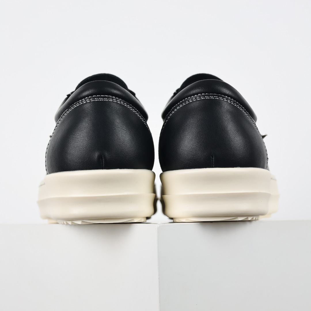 X1 RO欧文斯Rickowens 支线 drkshdw 配色黑白皮面